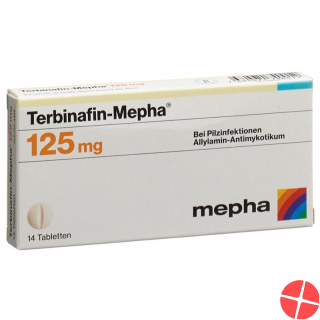 Terbinafin Mepha Tabletten 125mg 14 Stück