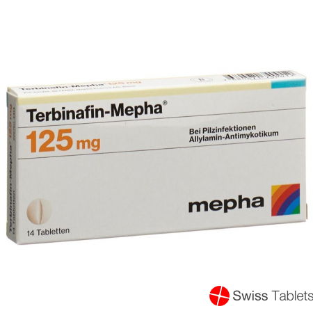 Terbinafin Mepha Tabletten 125mg 14 Stück buy online