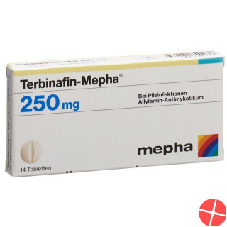 Terbinafin Mepha Tabletten 250mg 14 Stück