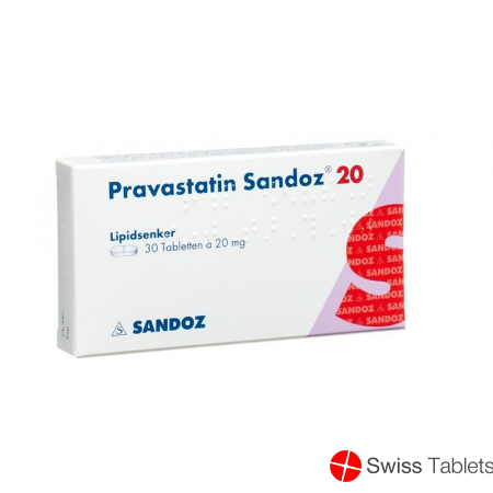 Pravastatin Sandoz Tabletten 20mg 30 Stück buy online