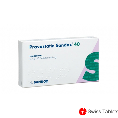 Pravastatin Sandoz Tabletten 40mg 30 Stück buy online
