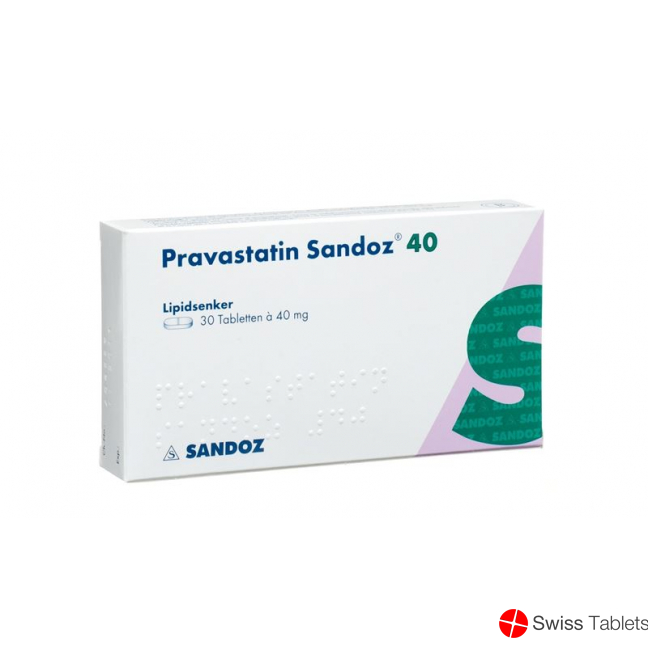 Pravastatin Sandoz Tabletten 40mg 30 Stück buy online