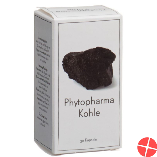 Phytopharma Kohle Kapseln 225mg 30 Stück
