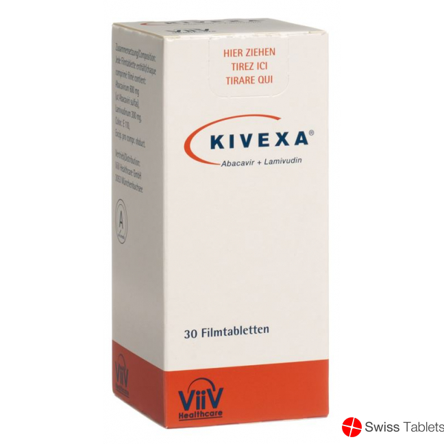 Kivexa Filmtabletten 600mg/300mg 30 Stück buy online