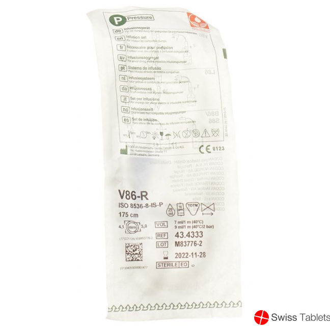 Codan infusion set V86-p-r with ventilation buy online