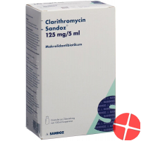 Clarithromycin Sandoz Suspension 125mg/5ml 100ml