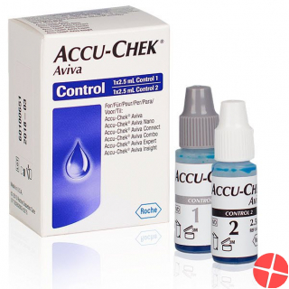 Accu-Chek Aviva Control Solution 2 x 2.5 ml