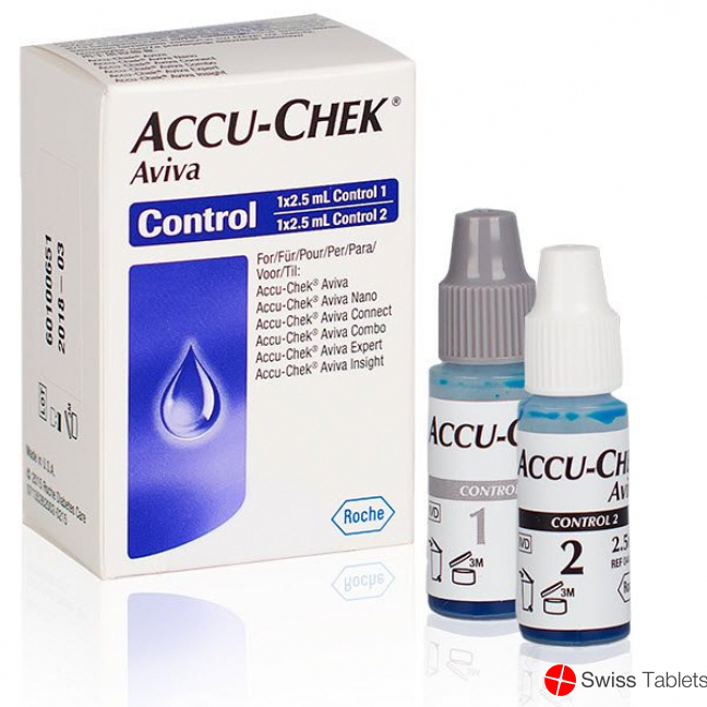 Accu-Chek Aviva Control Solution 2 x 2.5 ml
