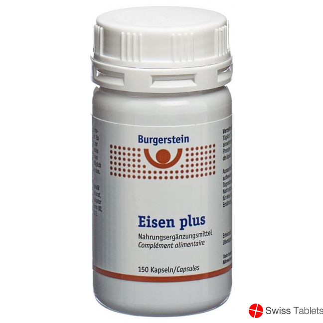 Burgerstein Eisen plus capsules Ds 150 pieces buy online