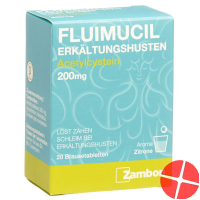 Fluimucil 200mg 20 Brausetabletten