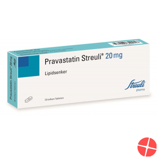Pravastatin Streuli Tabletten 20mg 30 Stück