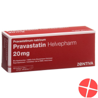 Pravastatin Zentiva Tabletten 20mg 100 Stück