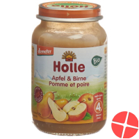 Holle Apple & Pear from the 4th month Organic 190g