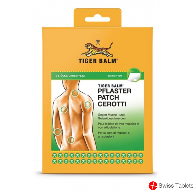 Tiger Balsam 3 Medizinal Pflaster buy online