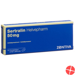 Sertralin Helvepharm Filmtabletten 50mg 10 Stück