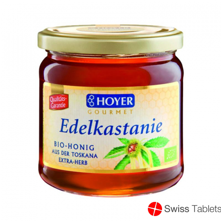 Hoyer Edelkastanienhonig Toskana Bio Glas 500g buy online