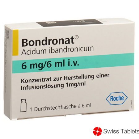 Bondronat Infusionskonzentrat 6mg/6ml Durchstechflasche 6ml buy online