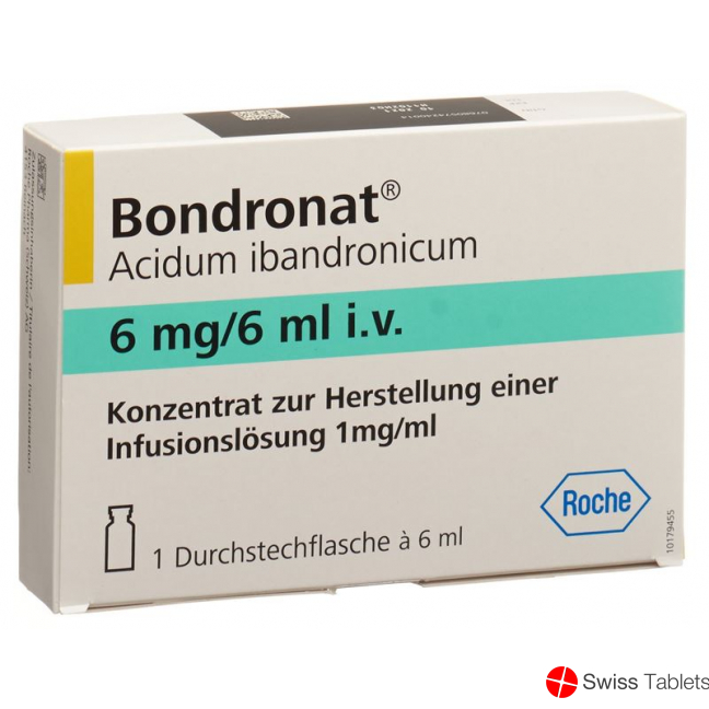 Bondronat Infusionskonzentrat 6mg/6ml Durchstechflasche 6ml buy online