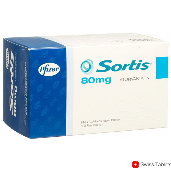 Sortis 80 Filmtabletten 80mg 100 Stück buy online
