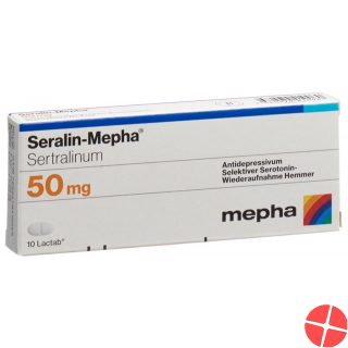 Sertralin Mepha Filmtabletten 50mg 10 Stück