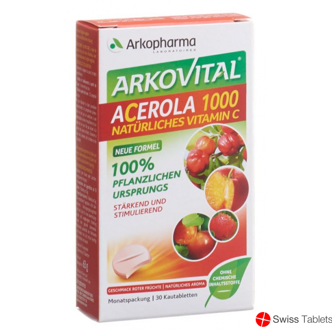 Acerola 1000 Kautabletten 30 Stück buy online