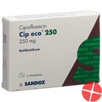 Cip Eco Filmtabletten 250mg 6 Stück