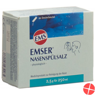 Emser Nasenspülsalz 20x2.5g