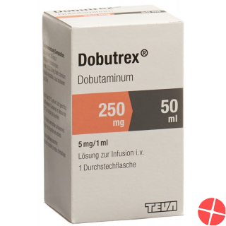 Dobutrex Infusionslösung 250mg/50ml Durchstechflasche 50ml