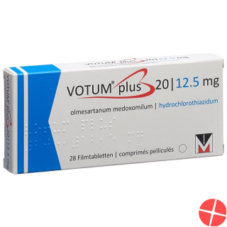 Votum Plus Filmtabletten 20/12.5 28 Stück