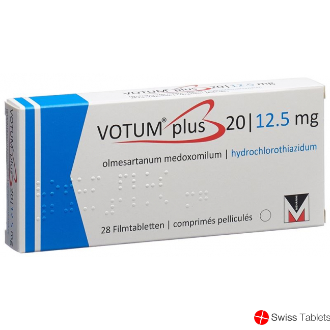 Votum Plus Filmtabletten 20/12.5 28 Stück buy online