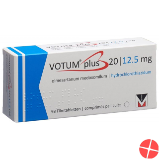 Votum Plus 20/12.5mg 98 Filmtabletten