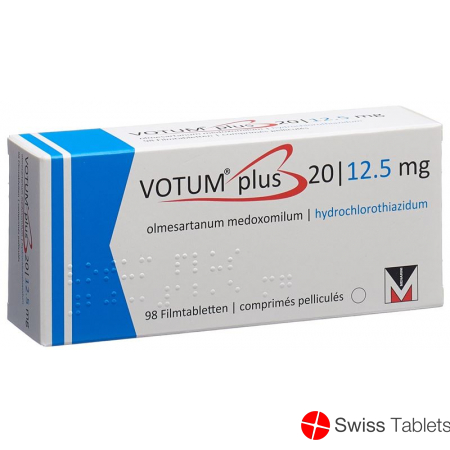 Votum Plus 20/12.5mg 98 Filmtabletten buy online