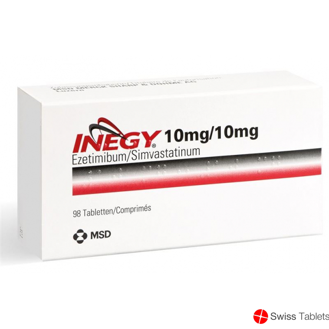 Inegy Tabletten 10/10mg 98 Stück buy online