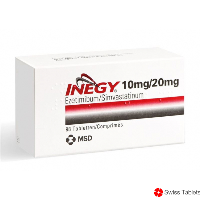Inegy Tabletten 10/20mg 98 Stück buy online