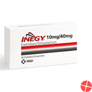 Inegy Tabletten 10/40mg 28 Stück