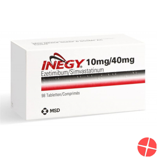 Inegy Tabletten 10/40mg 98 Stück