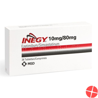 Inegy Tabletten 10/80mg 28 Stück