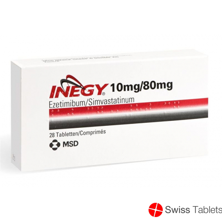 Inegy Tabletten 10/80mg 28 Stück buy online