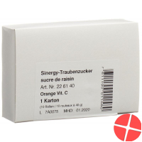 Sinergy Traubenzucker Orange Vitamin C 40g Sinergy Traubenzucker Orange Vitamin C 40g