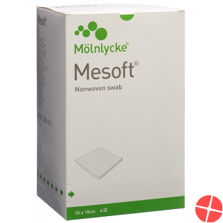 Mesoft Vlieskompressen 10x10cm Steril 30x 5 Stück