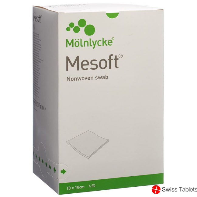 Mesoft Vlieskompressen 10x10cm Steril 30x 5 Stück buy online