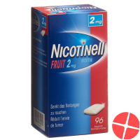 Nicotinell Fruit 2mg 96 Kaugummi