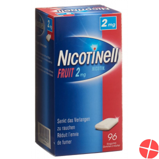 Nicotinell Fruit 2mg 96 Kaugummi