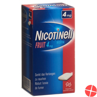 Nicotinell Fruit 4mg 96 Kaugummi