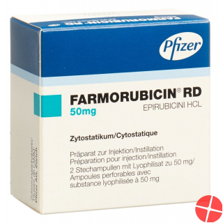 Farmorubicin Rd Trockensubstanz 50mg Ampullen 2 Stück