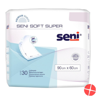 Seni Soft Unterlage 90x60cm 30 Stück Seni Soft Unterlage 90x60cm 30 Stück