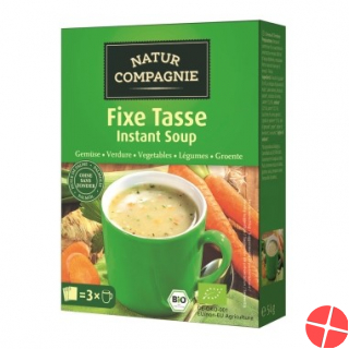 Natur Compagnie Instant Suppe Gemüse Bio 3x 20g