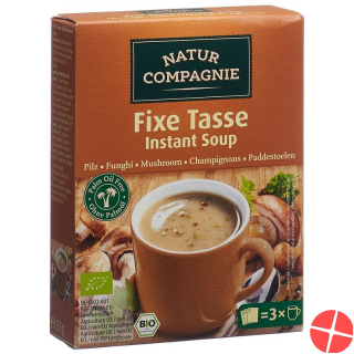 Natur Compagnie Instant Suppe Pilz Bio 3x 20g