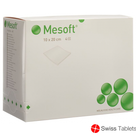 Mesoft Kompressen 10x20cm Steril 24x 5 Stück buy online