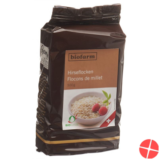 Biofarm Schweizer Hirsefloeckli Knospe 500g